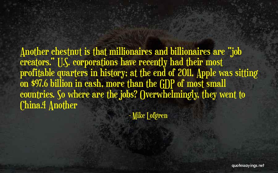 U S History Quotes By Mike Lofgren