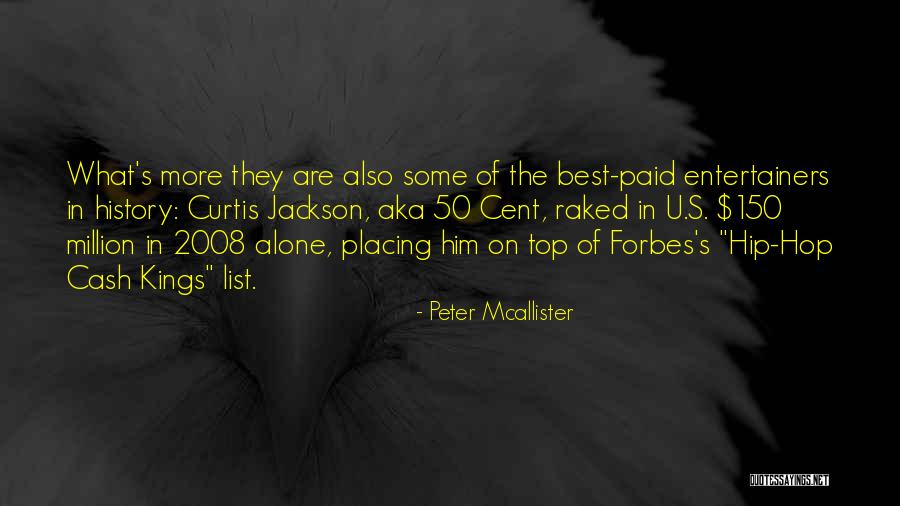 U S History Quotes By Peter Mcallister