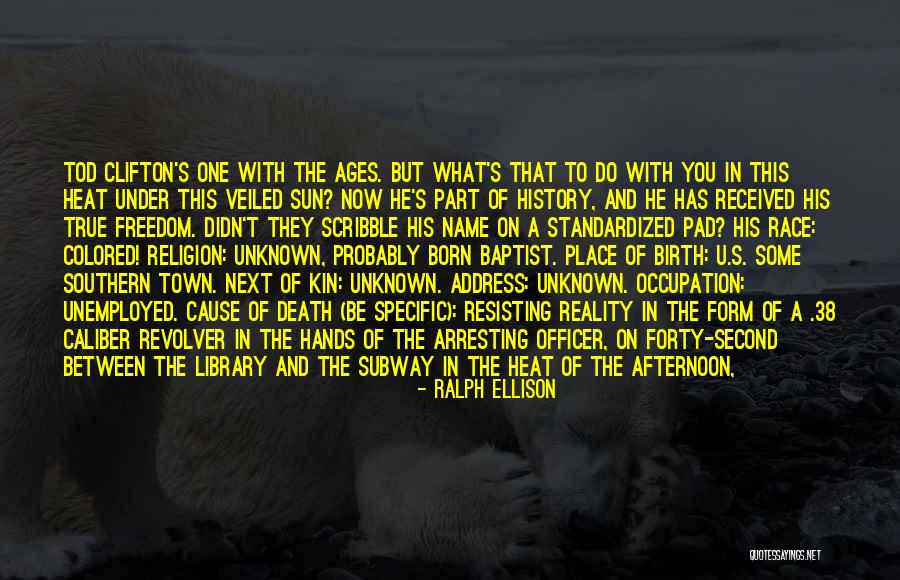 U S History Quotes By Ralph Ellison