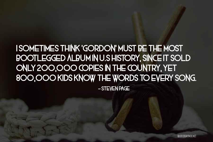 U S History Quotes By Steven Page