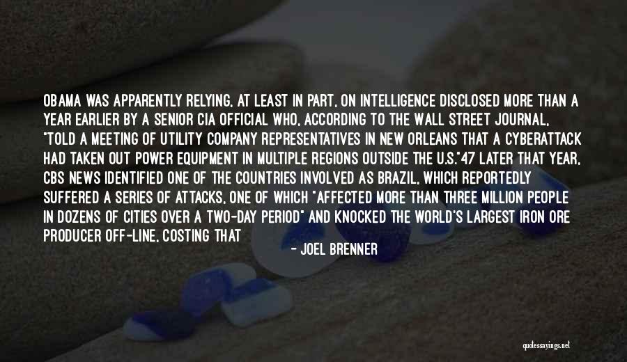 U S Intelligence Quotes By Joel Brenner U S Intelligence Quotes By Joel Brenner