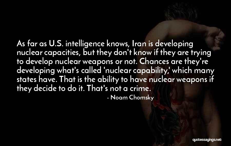 U S Intelligence Quotes By Noam Chomsky U S Intelligence Quotes By Noam Chomsky