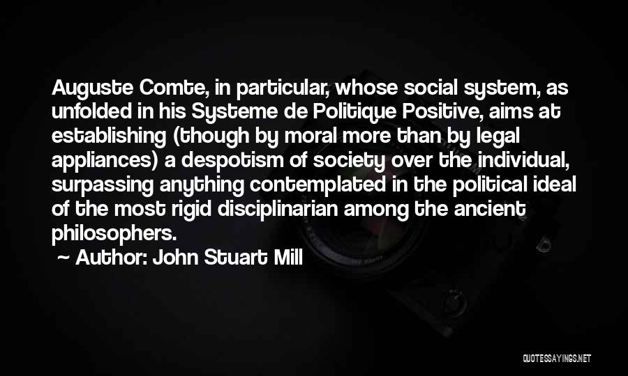 U.s. Legal System Quotes By John Stuart Mill