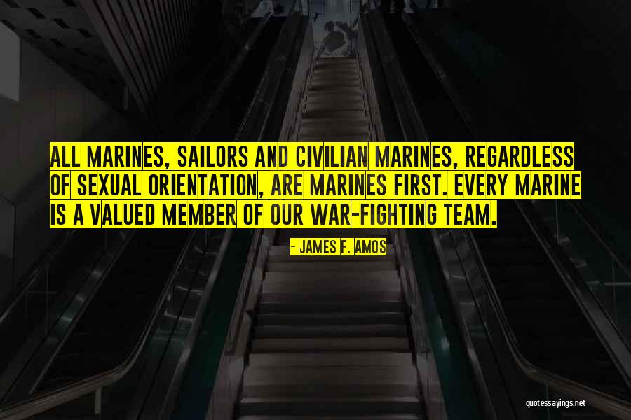 U.s. Marines Quotes By James F. Amos