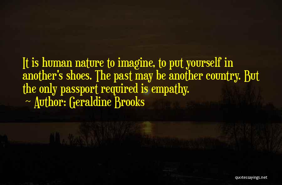 U.s. Passport Quotes By Geraldine Brooks