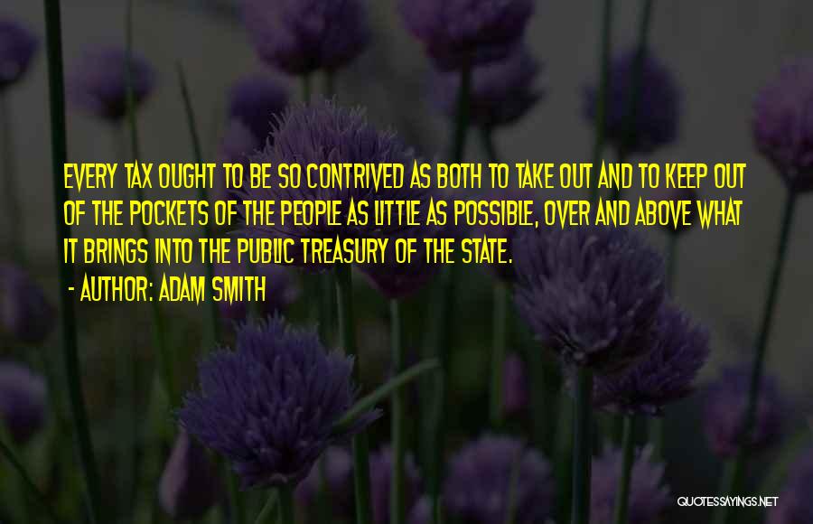 U.s. Treasury Quotes By Adam Smith