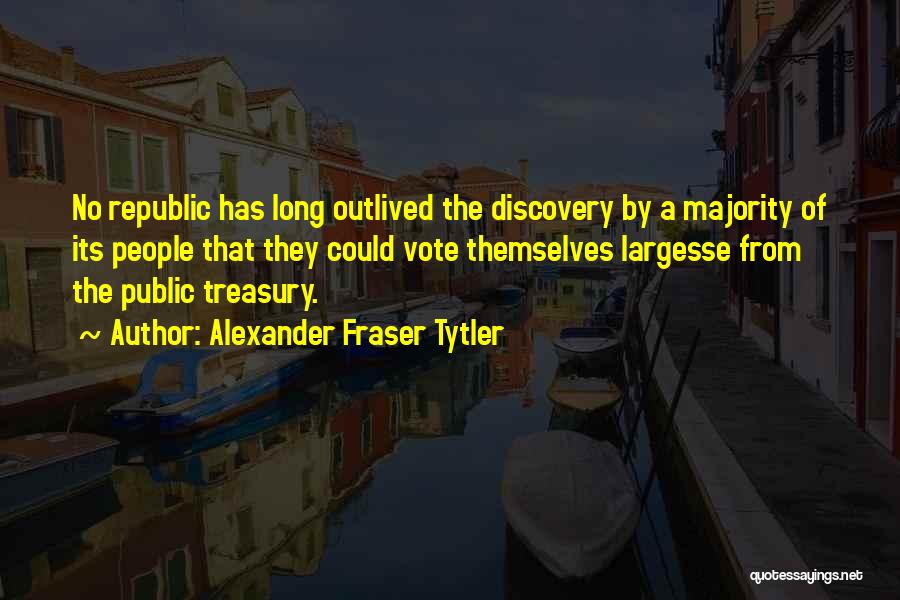 U.s. Treasury Quotes By Alexander Fraser Tytler