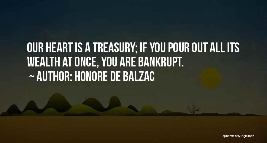 U.s. Treasury Quotes By Honore De Balzac