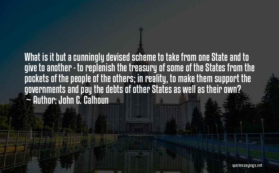 U.s. Treasury Quotes By John C. Calhoun