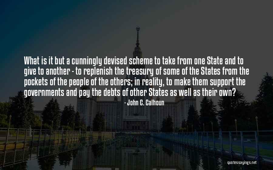 U.s. Treasury Quotes By John C. Calhoun