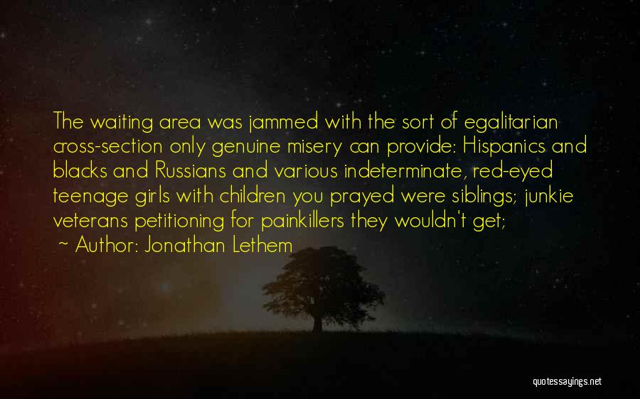 U.s. Veterans Quotes By Jonathan Lethem