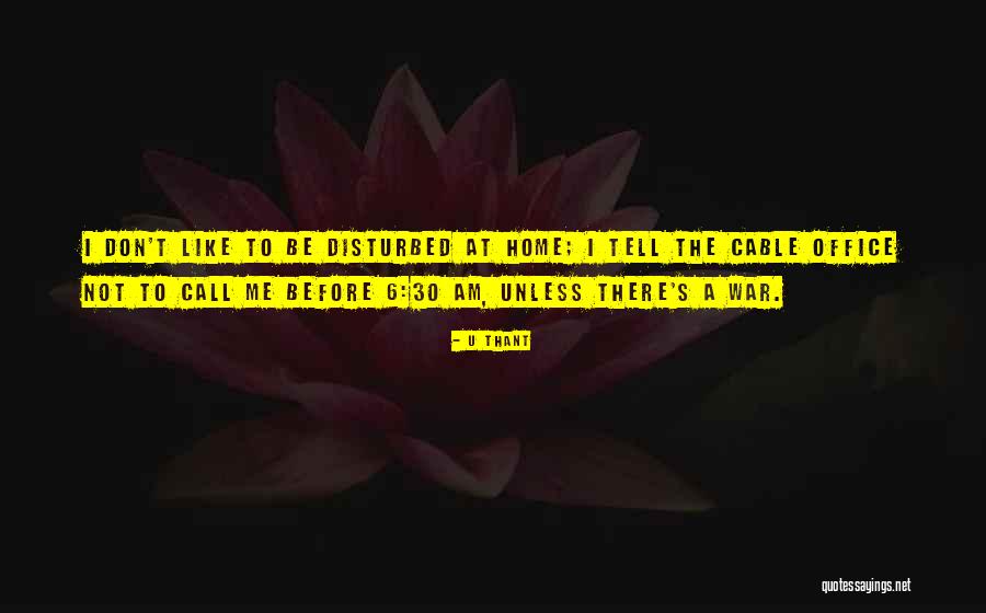 U Thant Quotes 1041126 U Thant Quotes 1041126