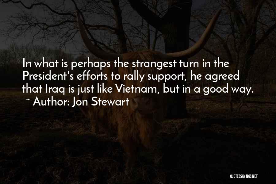 U Turn Me On Quotes By Jon Stewart