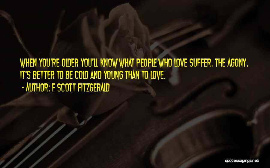 U Will Suffer Quotes By F Scott Fitzgerald