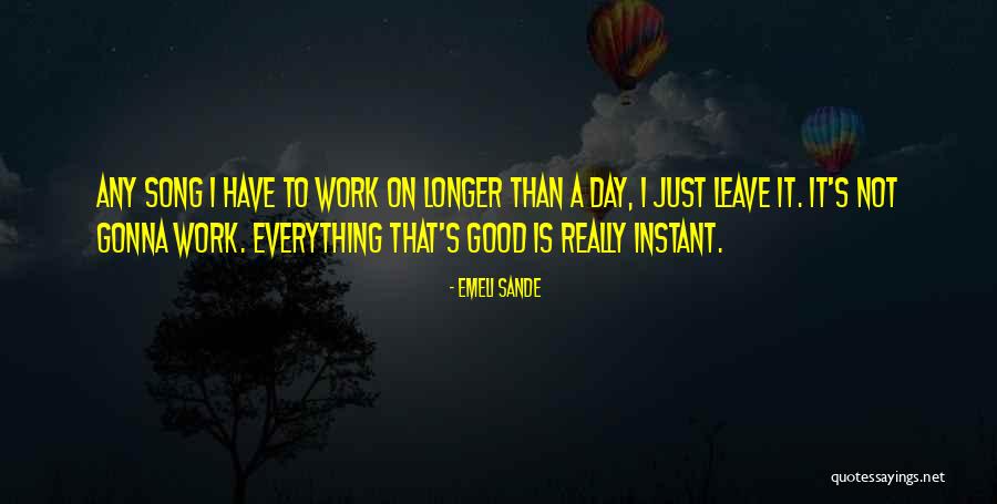 Ual Mileage Quotes By Emeli Sande Ual Mileage Quotes By Emeli Sande