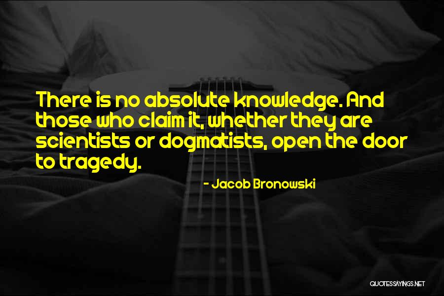 Ubertoto Quotes By Jacob Bronowski Ubertoto Quotes By Jacob Bronowski