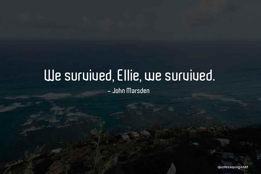 Ubeydullah Deligonul Quotes By John Marsden