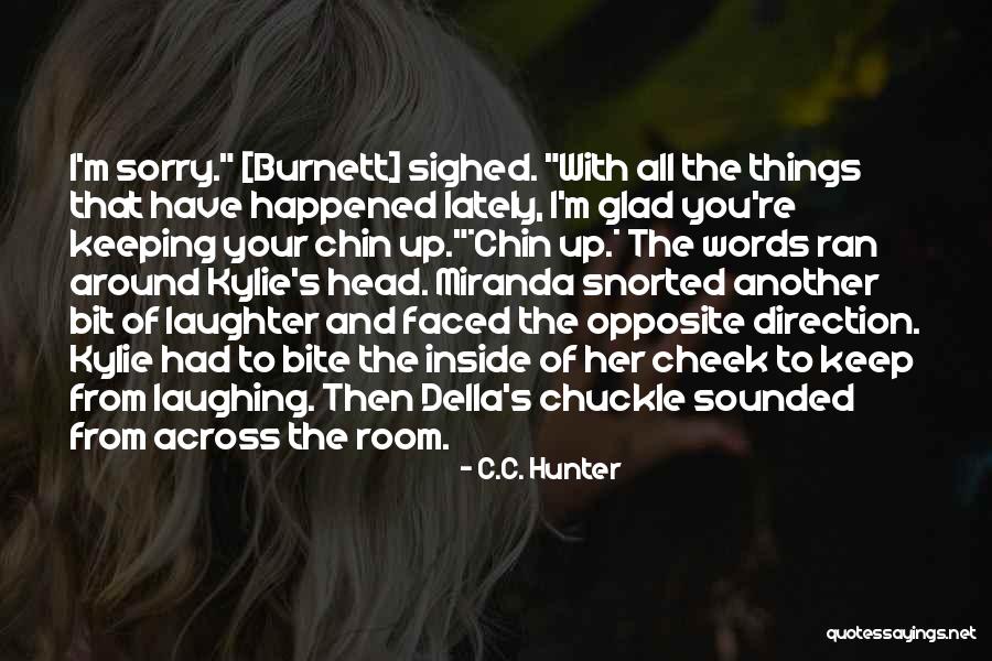 Ubieranie Samego Quotes By C.C. Hunter