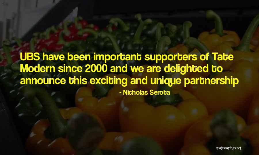Ubs Quotes By Nicholas Serota