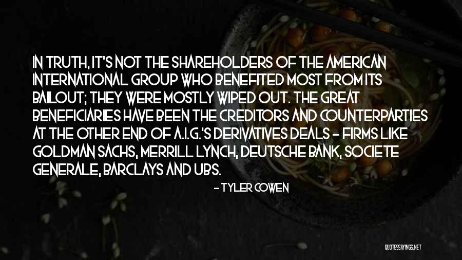 Ubs Quotes By Tyler Cowen