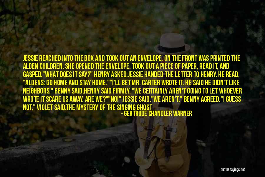 Ucl Quotes By Gertrude Chandler Warner Ucl Quotes By Gertrude Chandler Warner