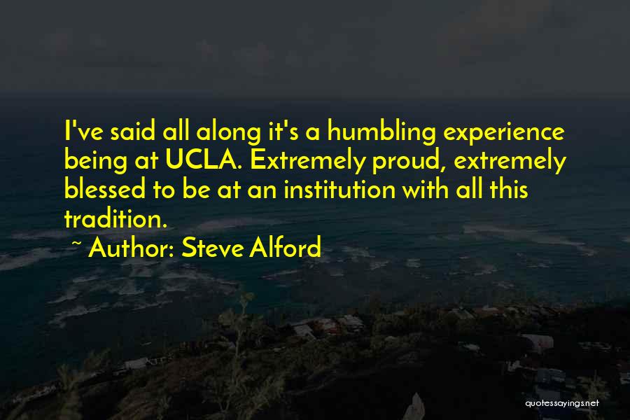 Ucla Quotes By Steve Alford