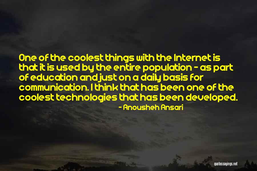 Udiicai Quotes By Anousheh Ansari Udiicai Quotes By Anousheh Ansari