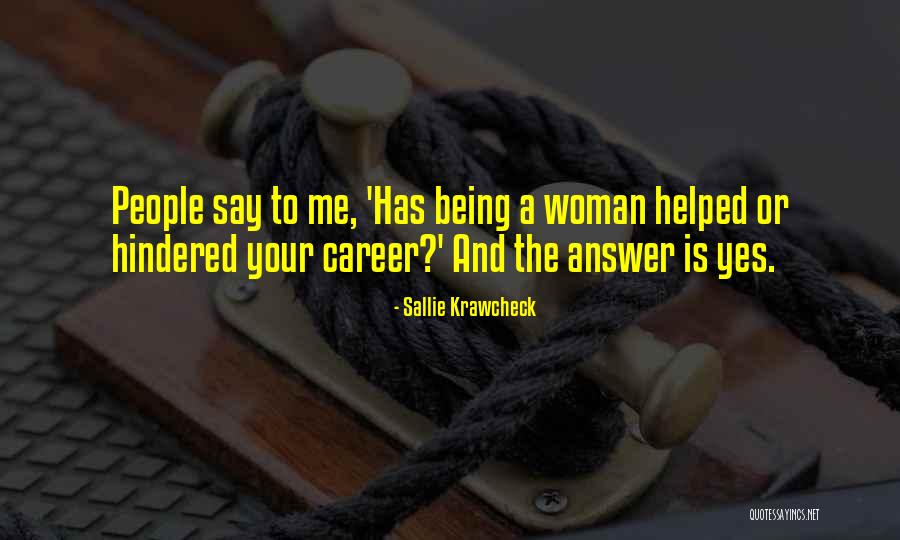 Udum Quotes By Sallie Krawcheck Udum Quotes By Sallie Krawcheck