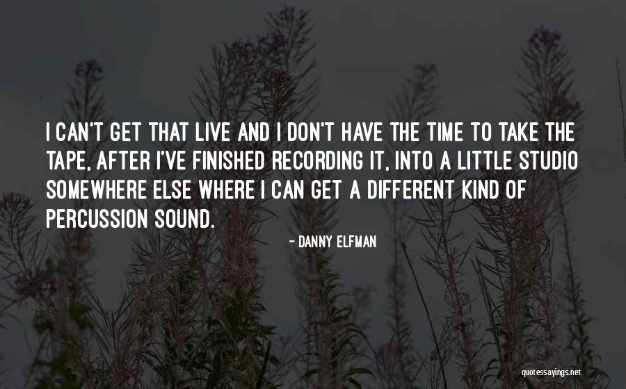 Uemura Flores Quotes By Danny Elfman Uemura Flores Quotes By Danny Elfman