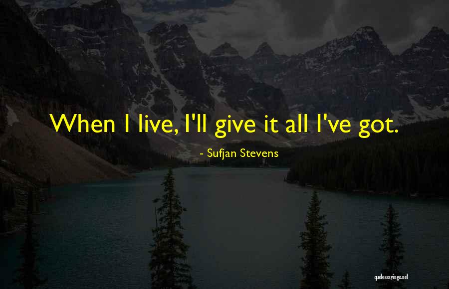 Ueni Quotes By Sufjan Stevens Ueni Quotes By Sufjan Stevens