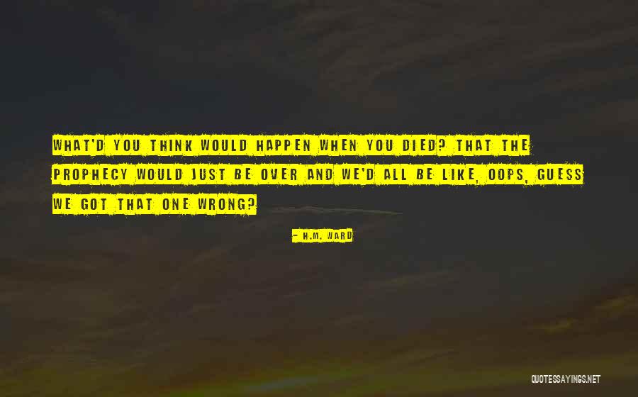 Uenmi Quotes By H.M. Ward Uenmi Quotes By H.M. Ward