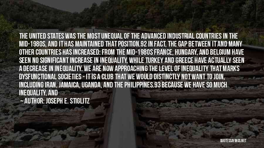 Uganda Quotes By Joseph E. Stiglitz