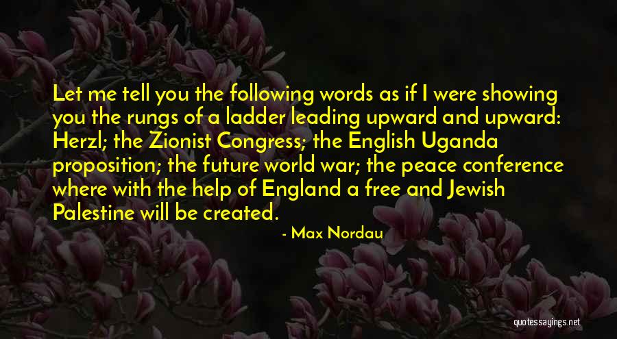 Uganda Quotes By Max Nordau