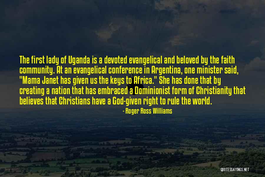 Uganda Quotes By Roger Ross Williams