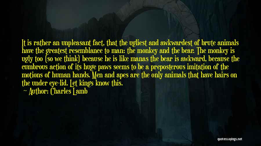 Ugliest Quotes By Charles Lamb