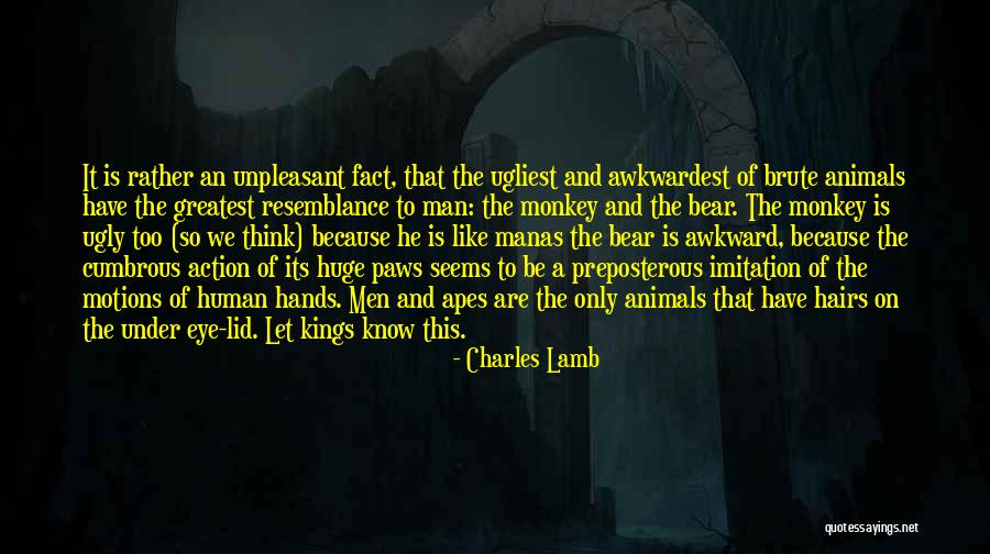 Ugliest Quotes By Charles Lamb