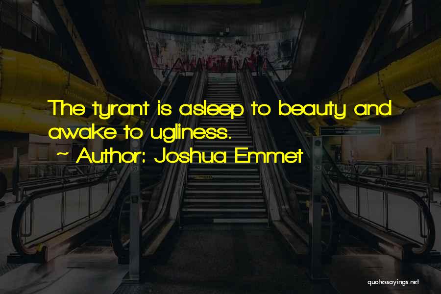 Ugliness And Beauty Quotes By Joshua Emmet