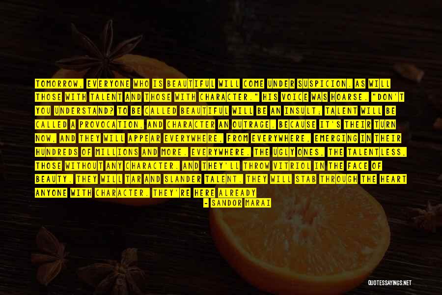 Ugly And Beauty Quotes By Sandor Marai Ugly And Beauty Quotes By Sandor Marai