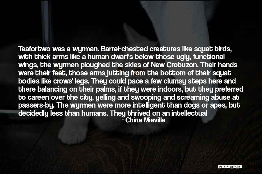Ugly Feet Quotes By China Mieville Ugly Feet Quotes By China Mieville