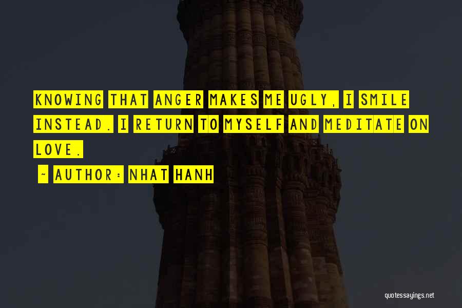 Ugly Love Quotes By Nhat Hanh