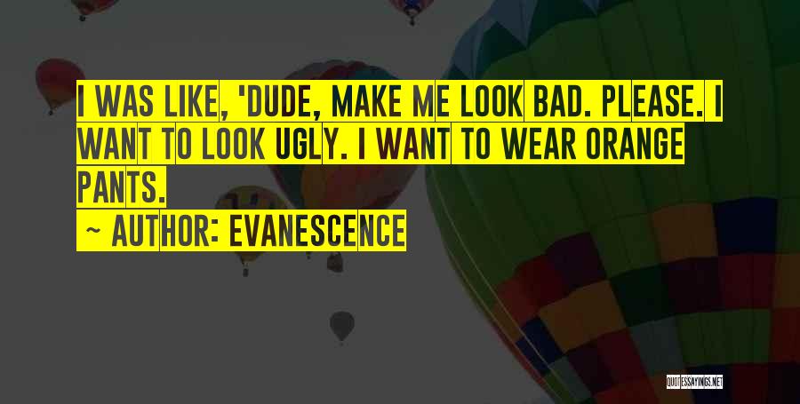 Ugly Me Quotes By Evanescence