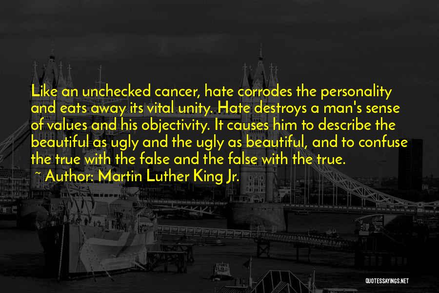 Ugly To Beautiful Quotes By Martin Luther King Jr.