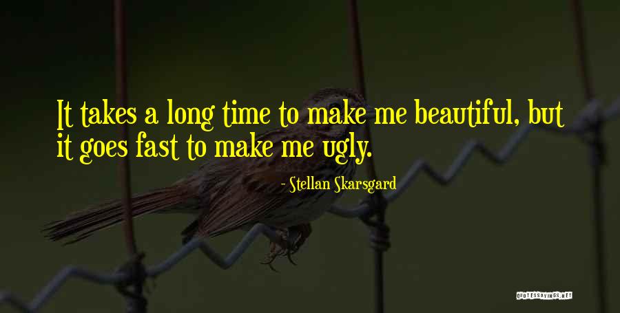 Ugly To Beautiful Quotes By Stellan Skarsgard