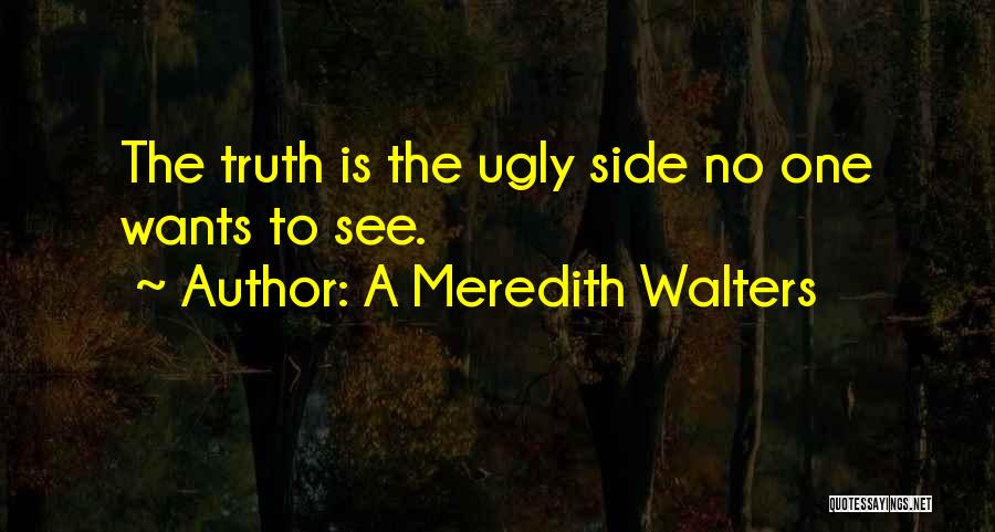 Ugly Truth Quotes By A Meredith Walters