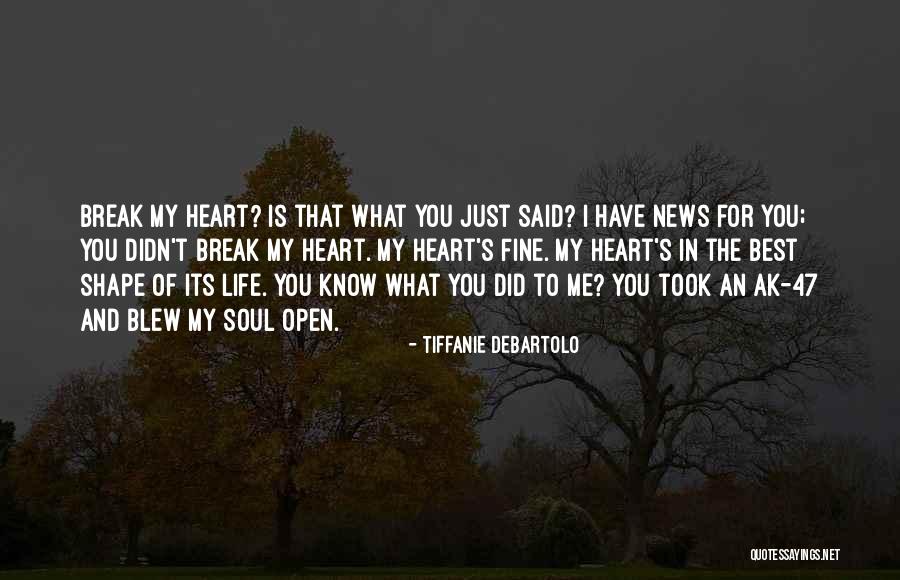 Uguulleg Quotes By Tiffanie DeBartolo Uguulleg Quotes By Tiffanie DeBartolo