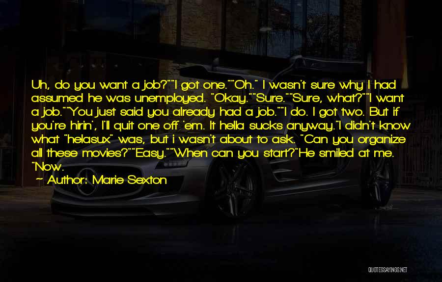 Uh Oh Quotes By Marie Sexton