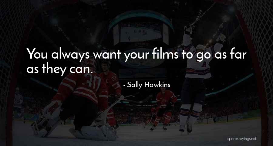 Uistring Quotes By Sally Hawkins