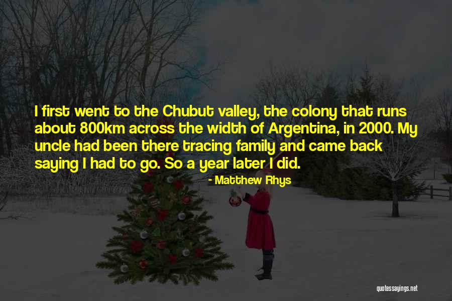 Ujamadata Quotes By Matthew Rhys Ujamadata Quotes By Matthew Rhys