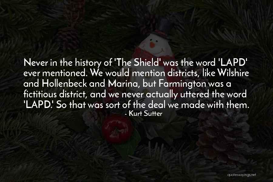 Ulanara Quotes By Kurt Sutter Ulanara Quotes By Kurt Sutter