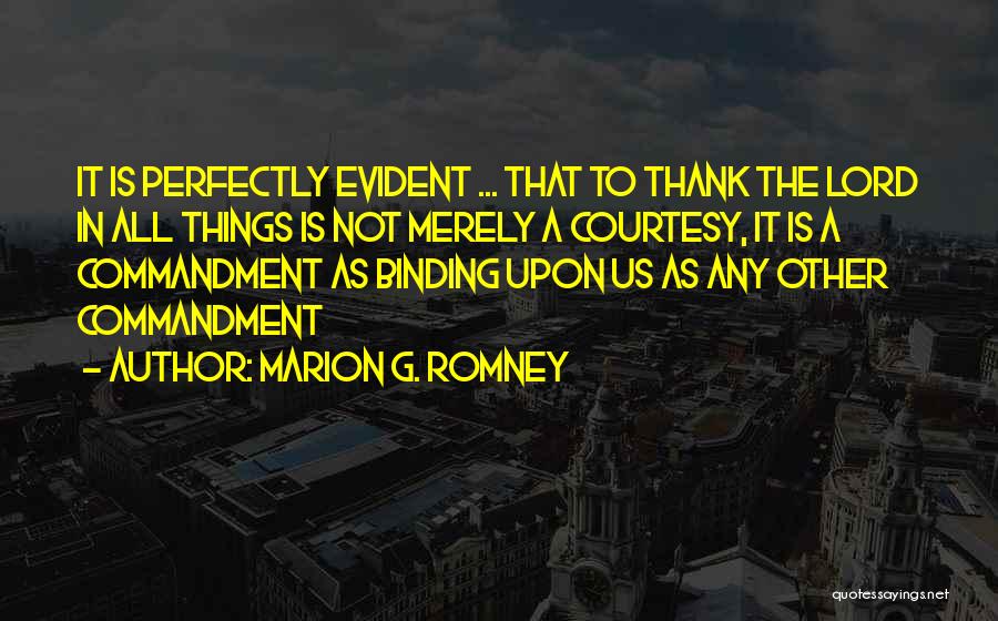 Ulani Shave Quotes By Marion G. Romney